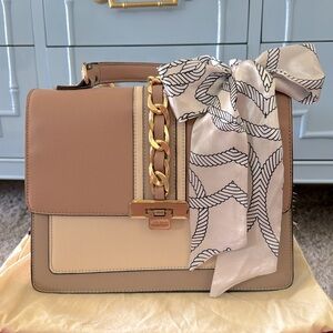 Aldo leather crossbody handbag